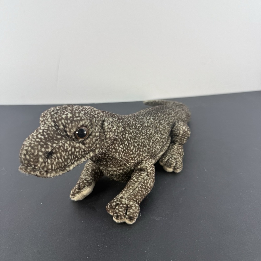 SOS Save Our Space Classic Komodo Dragon Lizard Stuffed Animal 2003 Realistic